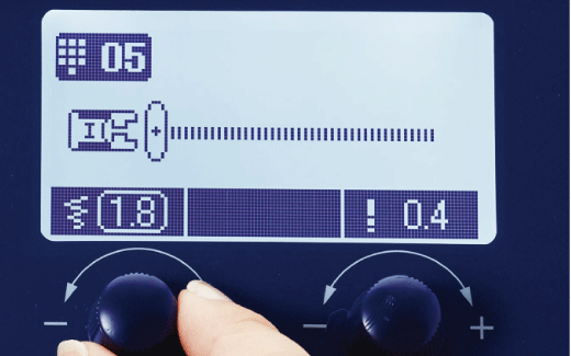 縫跡調(diào)整用調(diào)節(jié)盤