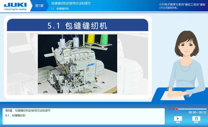 第5章：包縫機(jī)的使用方法和調(diào)節(jié)